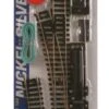Life-Like Remote Controlled 18" Radius Turnout Code 100 Nickel Silver -- Left Hand - HO -Model Train Toy Store lg433 3003