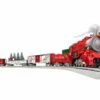 Lionel Disney Christmas Freight Set - 3-Rail - LionChief -- Disney 0-8-0, 3 Cars, FasTrack Oval, R