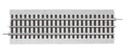 Lionel 10" Straight - FasTrack? -- White Ballast (4) - O
