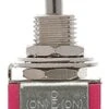 Miniatronics Miniature Toggle Switches -- SPDT 5Amp 120V Momentary Pkg(5)