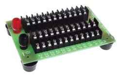 Miniatronics 24-Position Prewired Power Distribution Block -- Rated At 15 Amps