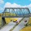 NOCH Thru Truss Bridge -- 14 X 2-1/4" 35.6 X 5.7cm - HO 2 NOCH Thru Truss Bridge -- 14 X 2-1/4" 35.6 X 5.7cm - HO -Model Train Toy Store lg528 21320