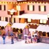 NOCH Christmas Market Stall Set - Kit -- 1-1/2 X 1-1/16 X 1-5/16" 3.8 X 2.7 X 3.4cm Pkg(3) - HO I 1 NOCH Christmas Market Stall Set - Kit -- 1-1/2 X 1-1/16 X 1-5/16" 3.8 X 2.7 X 3.4cm Pkg(3) - HO I -Model Train Toy Store lg528 66412
