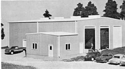 Pikestuff Shop W/Add-on Office -- Kit - 70 X 80 Scale Feet - HO