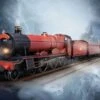 Rivarossi/Hornby Harry Potter Hogwarts Express Train Set - Standard DC -- Castle Class 4-6-0, 2 Co