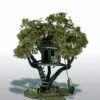 Woodland Scenics Mini-Scene? Unpainted Metal Kit -- Tommy's Treehouse - HO - M107 -Model Train Toy Store lg785 107