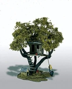 Woodland Scenics Mini-Scene? Unpainted Metal Kit -- Tommy's Treehouse - HO - M107