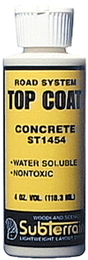 Woodland Scenics Top Coat Concrete 4 Oz - ST1454 3 Woodland Scenics Top Coat Concrete 4 Oz - ST1454