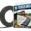 Woodland Scenics Track-Bed Roadbed Material -- Continuous Roll - 24' 7.3m - N Scale - N - ST1475 -Model Train Toy Store lg785 1475