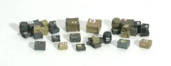 Woodland Scenics Assorted Crates (HO Scale) - A1855