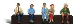 Woodland Scenics Scenic Accents? Figures -- Passengers Pkg(5) - HO - A1873