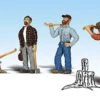 Woodland Scenics Lumberjacks (HO Scale) - A1876 2 Woodland Scenics Lumberjacks (HO Scale) - A1876 -Model Train Toy Store lg785 1876