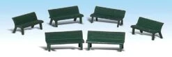 Woodland Scenics Park Benches - Scenic Accents? -- Pkg(6) - HO - A1879