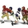 Woodland Scenics Scenic Accents? Figures -- Youth Football Players - Playing Five-on-Five - HO - -Model Train Toy Store lg785 1895