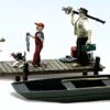 Woodland Scenics Family Fishing - Scenic Accents? -- With Boat & Pier - HO - A1923 2 Woodland Scenics Family Fishing - Scenic Accents? -- With Boat & Pier - HO - A1923 -Model Train Toy Store lg785 1923
