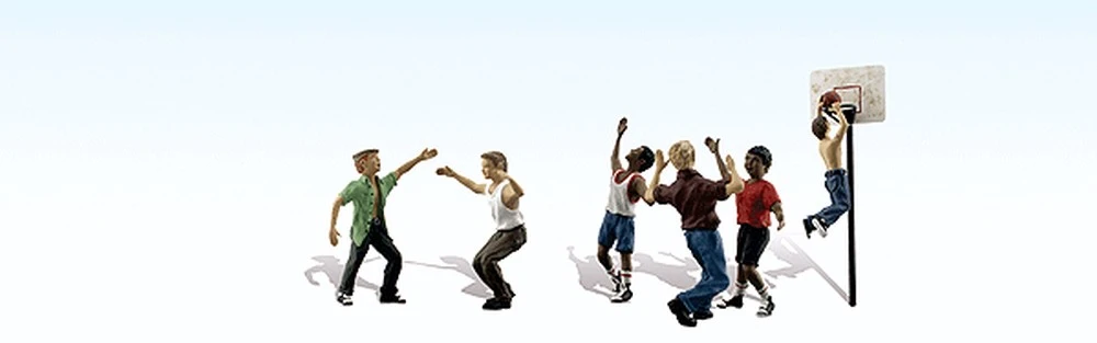 Woodland Scenics Shootin' Hoops HO - A1926 3 Woodland Scenics Shootin' Hoops HO - A1926