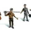 Woodland Scenics Miners - Scenic Accents? -- Pkg(6) - HO - A1933 -Model Train Toy Store lg785 1933