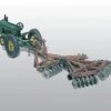Woodland Scenics Farm Machinery (Unpainted Metal Kit) -- Styled Model A Tractor (1938-47) On Rubbe -Model Train Toy Store lg785 207