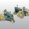 Woodland Scenics Farm Machinery (Unpainted Metal Kit) -- Original Unstyled Model A Tractor (1934-3 -Model Train Toy Store lg785 211