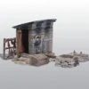 Woodland Scenics Scenic Details? -- Smokehouse - Kit 2-1/2 X 1-3/8" - HO - D213