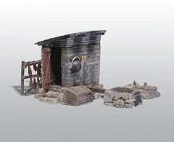 Woodland Scenics Scenic Details? -- Smokehouse - Kit 2-1/2 X 1-3/8" - HO - D213