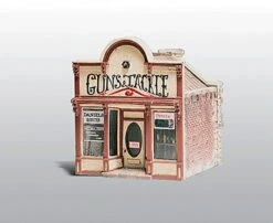 Woodland Scenics Scenic Details? -- Daniel's Outfitters - Kit (Unpainted Metal) 2-1/4 X 2-5/8" -