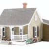 Woodland Scenics Built-&-Ready? Landmark Structures? -- Granny's House - Assembled 3-3/4 X 5-7/16 -Model Train Toy Store lg785 5027