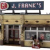 Woodland Scenics Built & Ready Landmark Structures? - Assembled -- J. Frank's Grocery - HO - BR50