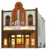 Woodland Scenics Theatre W/Lights - Built & Ready Landmark Structures? -- Assembled - 4-5/32 X 5-1 -Model Train Toy Store lg785 5054