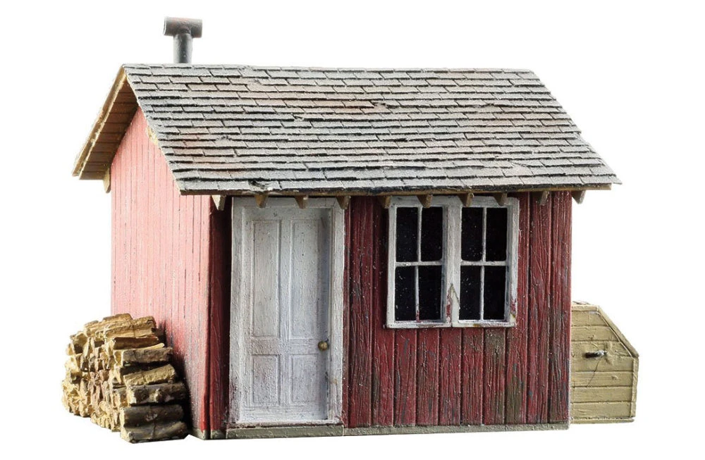Woodland Scenics Work Shed - Built-&-Ready? Landmark Structures? -- Assembled - 2-11/32 X 1-15/16 3 Woodland Scenics Work Shed - Built-&-Ready? Landmark Structures? -- Assembled - 2-11/32 X 1-15/16