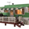 Woodland Scenics Grillin' & Chillin' Trailer W/Lights - Built-&-Ready? Landmark Structure? -- Asse