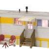 Woodland Scenics Sunny Days Trailer W/Lights - Built-&-Ready? Landmark Structure? -- Assembled - 6 1 Woodland Scenics Sunny Days Trailer W/Lights - Built-&-Ready? Landmark Structure? -- Assembled - 6 -Model Train Toy Store lg785 5062