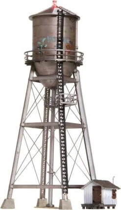 Woodland Scenics Rustic Water Tower - Built-&-Ready? Landmark Structure -- Assembled - HO - BR506