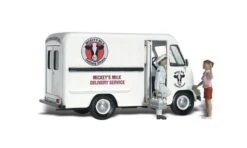 Woodland Scenics AutoScenes? - Assembled -- Micky's Milk Delivery - HO - AS5529
