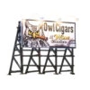 Woodland Scenics Lighted Billboard - Just Plug? -- Wise Tobacco Co. - HO - JP5795