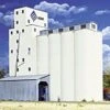 Walthers Cornerstone ADM? Concrete Grain Elevator -- Kit - 13-1/2 X 9 X 13-1/2" 33.7 X 23.7 X 33.7 -Model Train Toy Store lg933 3022
