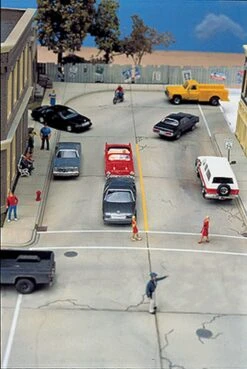 Walthers Cornerstone Cornerstone Series? Street System Kit - Concrete - Complete Set HO