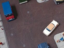 Walthers Cornerstone Cornerstone Series? Street System Kit- Brick - Complete Set HO