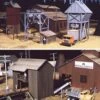 Walthers Cornerstone Sawmill Outbuildings -- Kit - Log Debarker, Wood Chipper, Rail Car Loader & T -Model Train Toy Store lg933 3144