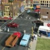 Walthers Cornerstone Asphalt Street System -- Kit - Complete Set - HO -Model Train Toy Store lg933 3194