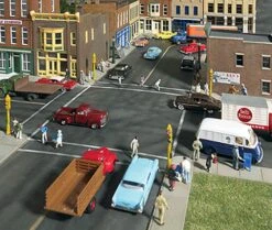 Walthers Cornerstone Asphalt Street System -- Kit - Complete Set - HO