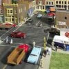 Walthers Cornerstone Asphalt Street System -- Straight Sections Pkg(8) - HO -Model Train Toy Store lg933 3195