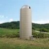 Walthers Cornerstone Concrete-Style Silo -- Kit - 1-5/8" X 5-1/2" 42 X 142cm - HO -Model Train Toy Store lg933 3332
