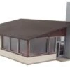Walthers Cornerstone Vintage Motor Restaurant -- Kit - 6-3/4 X 5-5/8 X 3-1/4" 17.1 X 14.2 X 8.2cm -Model Train Toy Store lg933 3489