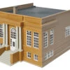 Walthers Cornerstone Public Library -- Kit - HO -Model Train Toy Store lg933 3493