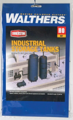 Walthers Cornerstone Industrial Storage Tanks - HO