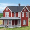 Walthers Cornerstone Cottage Grove Farm House -- Kit - 5-3/8 X 3-1/2 X 5-1/8" 13.6 X 8.8 X 13cm - -Model Train Toy Store lg933 3664