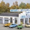 Walthers Cornerstone Import Motors - Plastic Kit -- 7-1/4 X 5-3/8 X 3-7/8" 18.4 X 13.6 X 9.4cm - H 2 Walthers Cornerstone Import Motors - Plastic Kit -- 7-1/4 X 5-3/8 X 3-7/8" 18.4 X 13.6 X 9.4cm - H -Model Train Toy Store lg933 4023