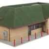 Walthers Cornerstone Modern Suburban Station -- Kit - 10-7/16 X 6-1/2 X 3-1/8" 26.5 X 16.5 X 7.9c -Model Train Toy Store lg933 4095