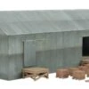 Walthers Cornerstone Brickworks Storage Building -- Kit - 9 X 4-1/4 X 3-1/2" 22.5 X 10.6 X 8.7cm -Model Train Toy Store lg933 4101